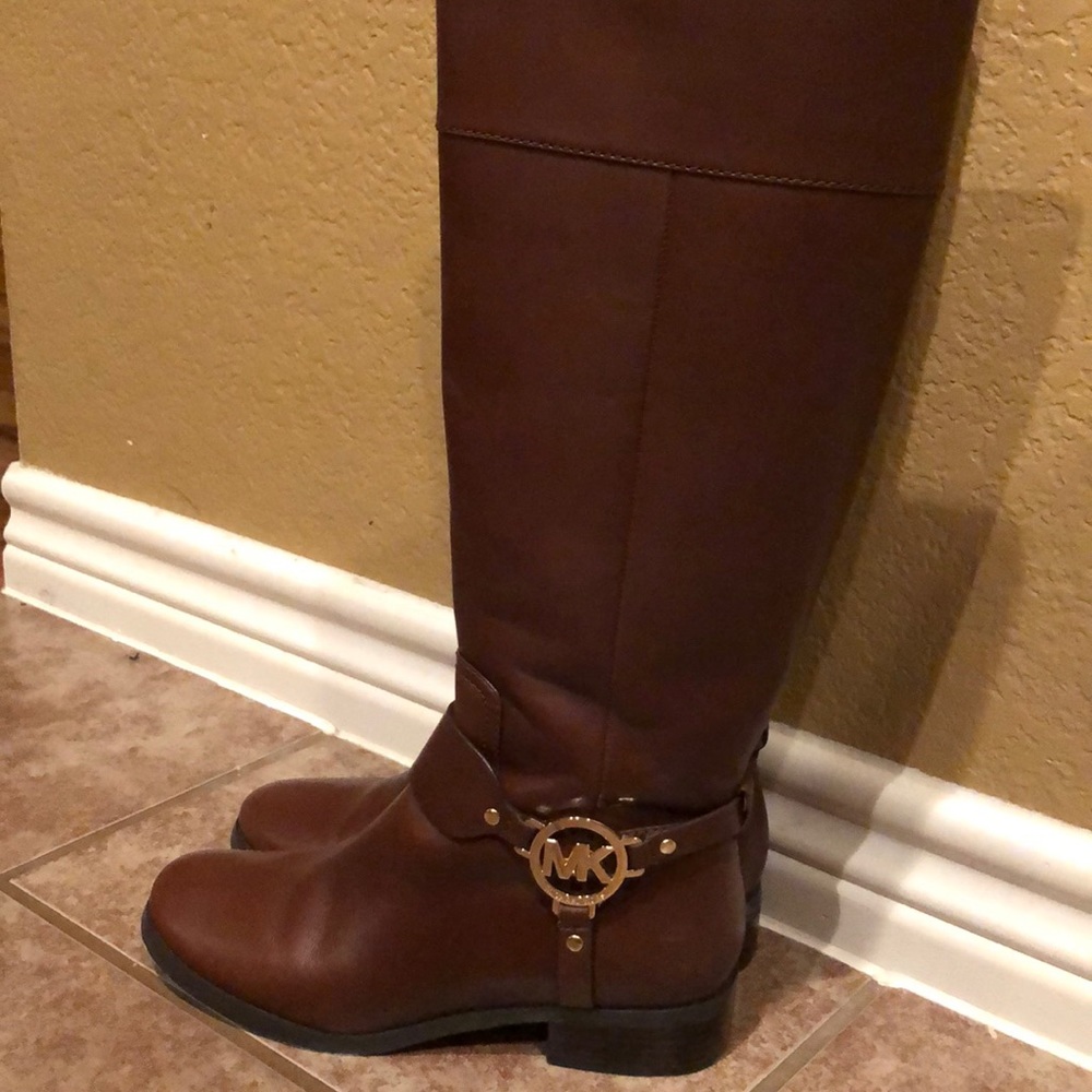 MK brown riding boots size 51/2